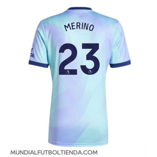 Camiseta Arsenal Mikel Merino #23 Tercera Equipación Replica 2024-25 mangas cortas